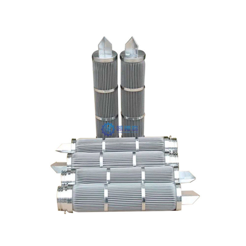 Gesinterd Draadnetwerk de Filterelement van het 0,5 Micronsroestvrije staal, Hydraulische Oliefilter